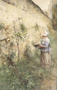 Carl Larsson The Old Wall china oil painting artist